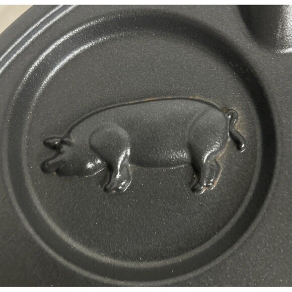 Nordic Ware Farm Animal Pancake Pan. Vintage. Green Handle - Picture 3 of 8